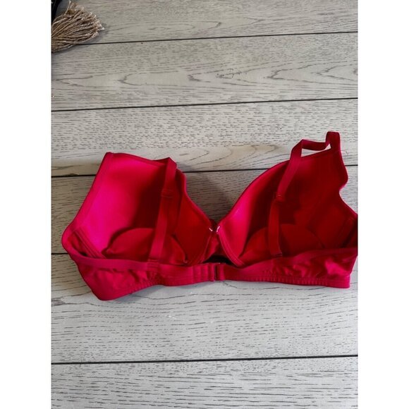 Red Cross Front Molded Underwire Bikini Top Sea Level size  12 - Picture 5 of 7